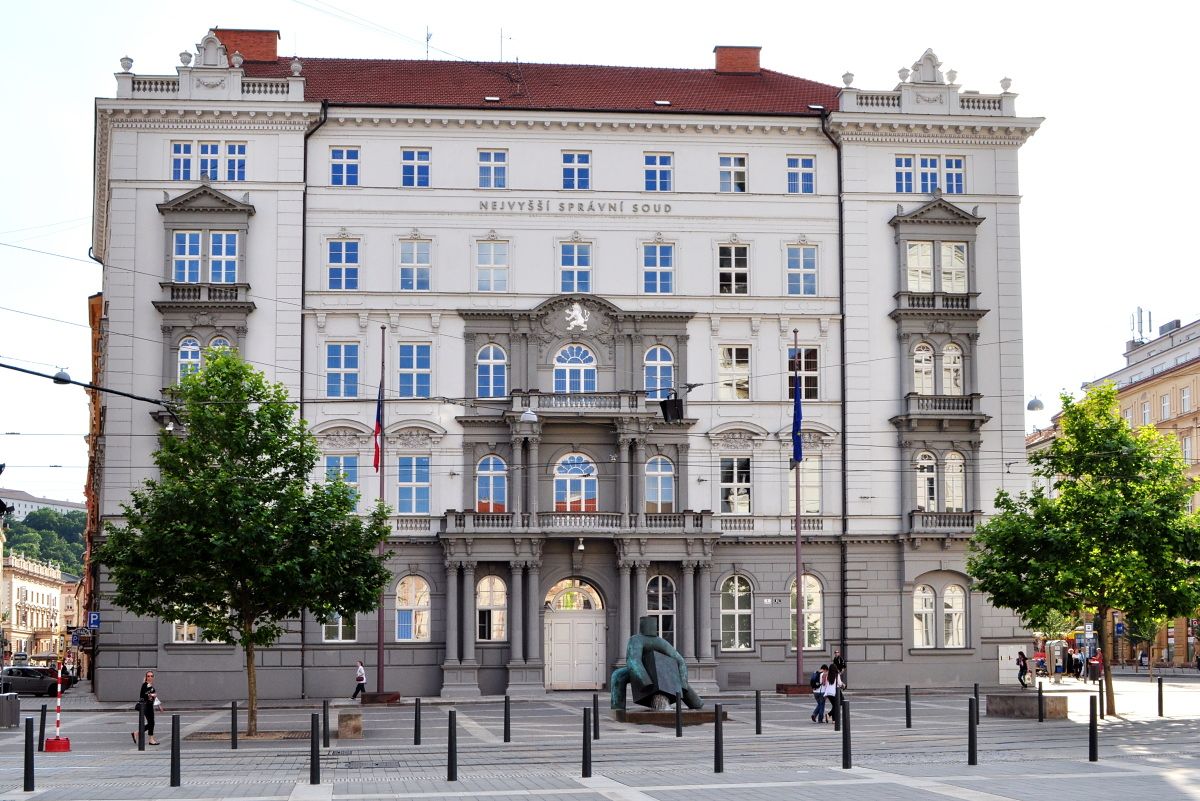 Photo: Building of the Czech Supreme Administrative Court in Brno. Wikimedia Commons